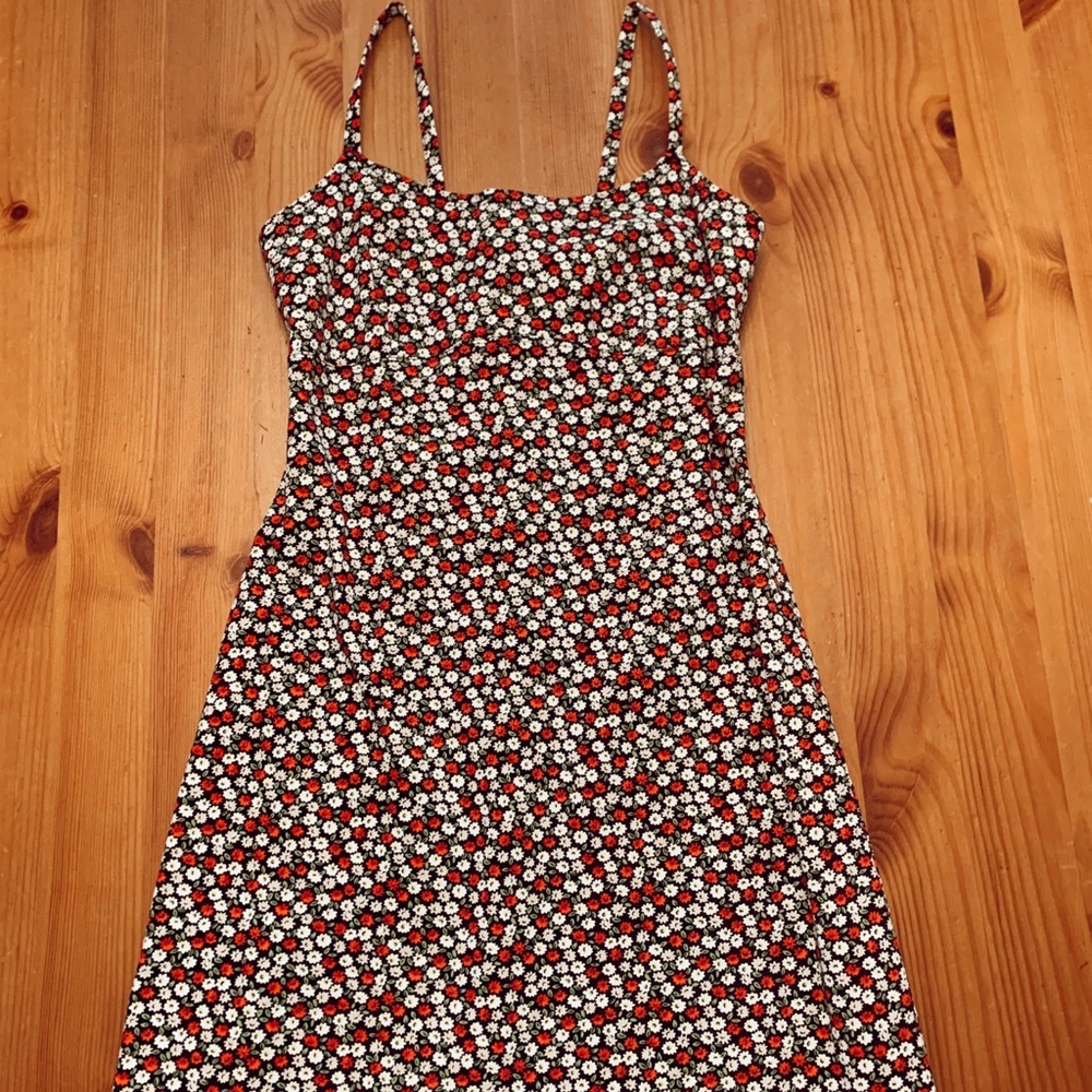 Vintage floral dress🍄